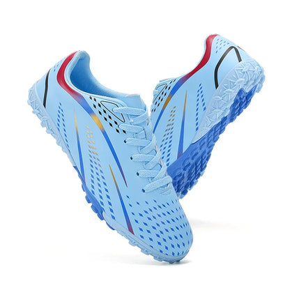 Professional Turf Soccer Shoes Men Cleats Non-Slip Training Football Shoes Boys Artificial Grass Breathable Athletic Soccer Shoes