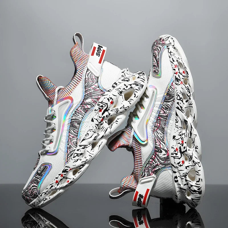 Men's Sneakers Luxury Designer Casual Shoes Platform Shoes Fashion Blade Loafers Running Shoes for Men