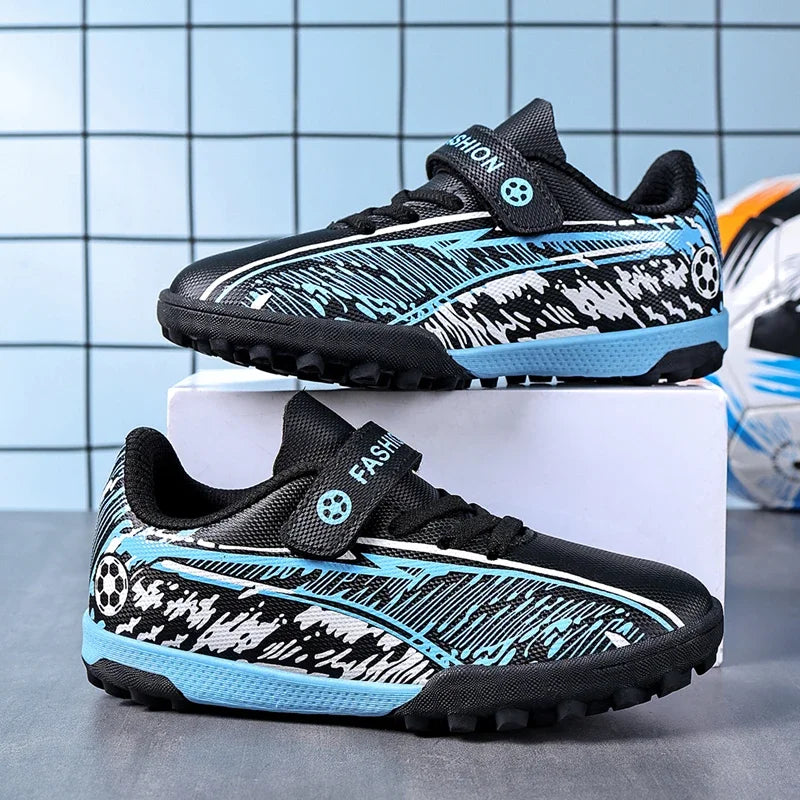 Chaussures de football pour hommes, légères, antidérapantes, crampons de football TF, chaussures de sport pour garçons, chaussures de terrain synthétique, chaussures de futsal pour l'extérieur, chaussures de sport.