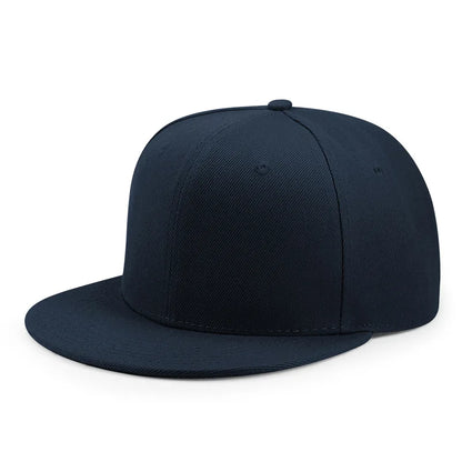 Casquette ajustée entièrement fermée, taille New York Plus Large, style « trucker » pour homme, visière plate, style hip-hop, unie, snapback, sans impression, visière plate, bord Era