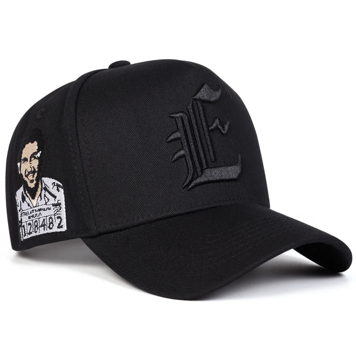 Czapki baseballowe z haftem „E” – unisex, wiosna/jesień, na świeżym powietrzu, regulowane, codzienne, czapki przeciwsłoneczne, czapki sportowe