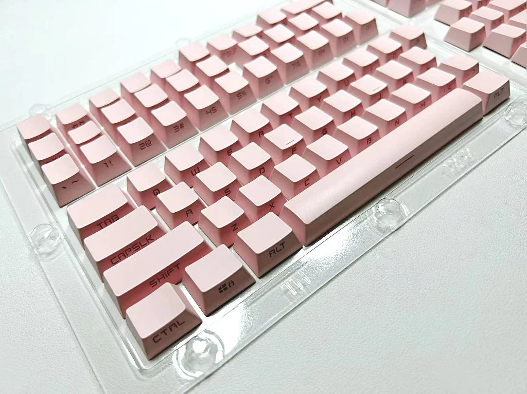 131 Tasten seitlich gravierte, hintergrundbeleuchtete Keycaps für mechanische Tastaturen mit Cherry MX Switches, OEM-Profil, ABS-Keycaps, individuelle Tastenkappen für DIY