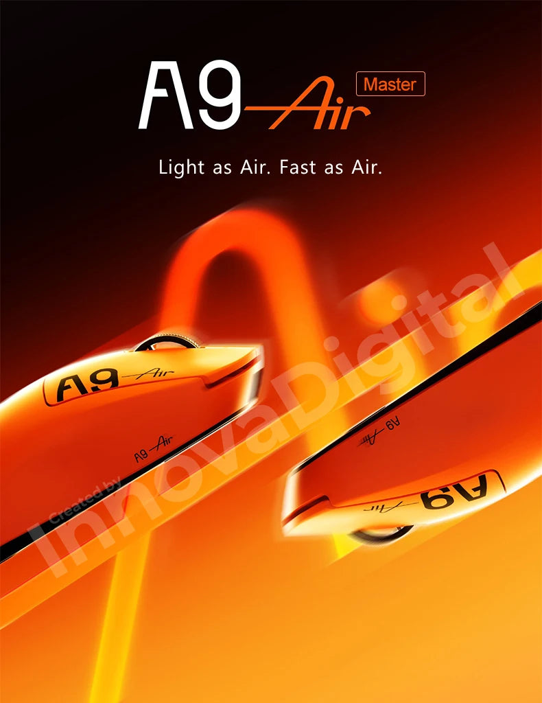 Безжична геймърска мишка ATK Dragonfly A9 Ultimate A9 Air PAW3950, ултралека ергономична e-sports мишка за FPS геймъри, CSGO A9 Ultra
