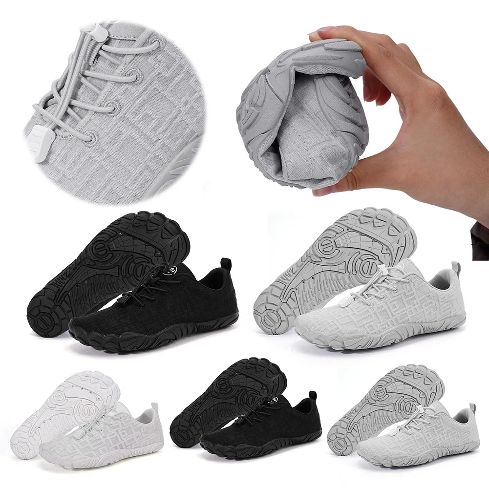 Unisex Water Shoes Quick Drying Lightweight Aqua Shoes Barefoot Beach Shoes Casual Wading Shoes for Water Sports Water Shoes