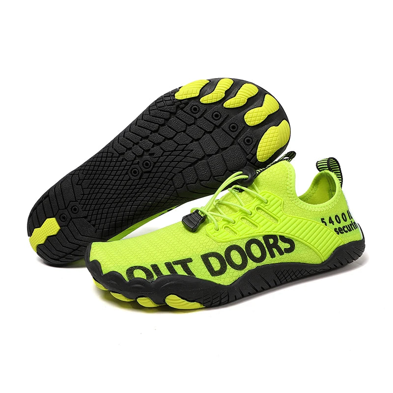 Quick Dry Aqua Shoes for Men Women Breathable Non-slip Water Sneakers Barefoot Soft Sole Wading Footwear for Swimming Beach