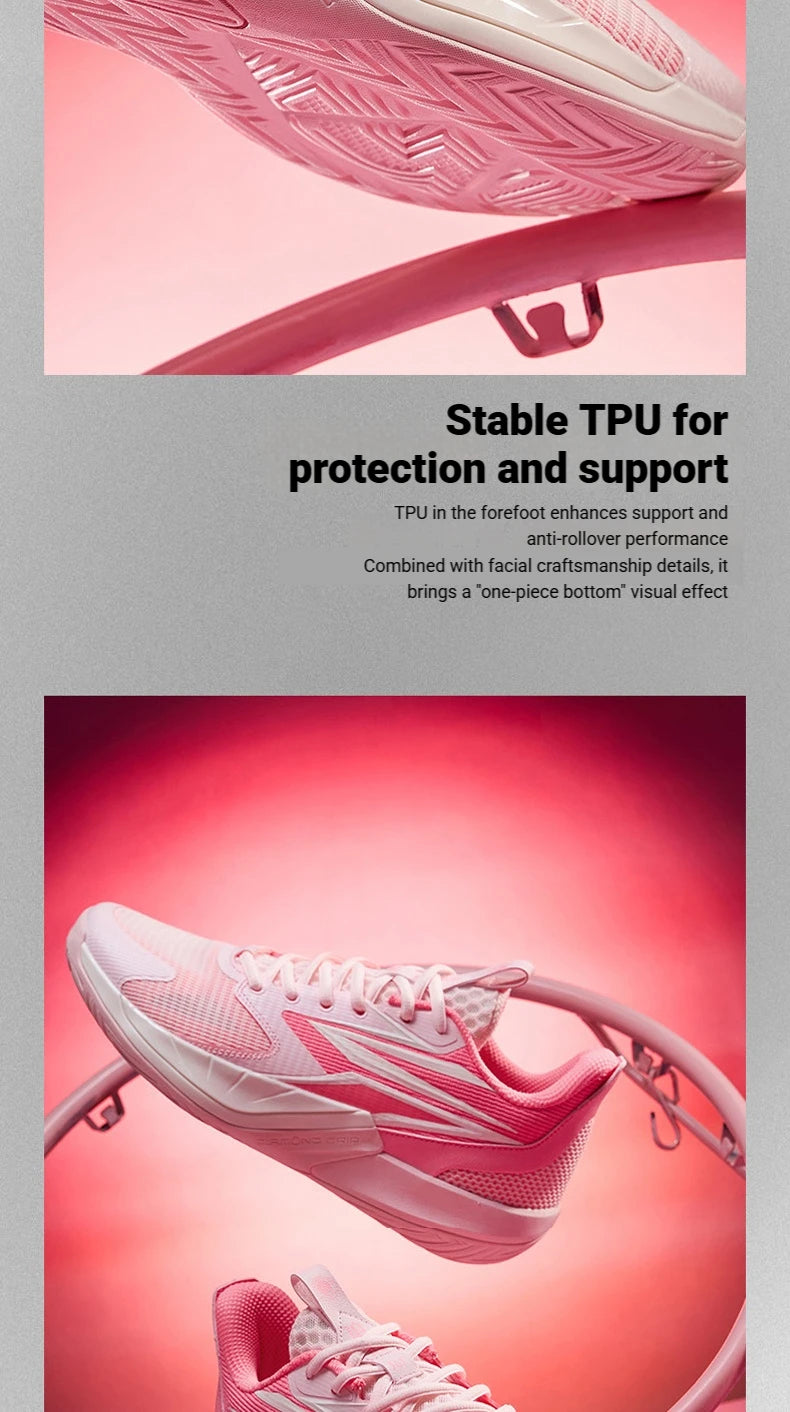 361 Degrees BIG3 Team4.0 Men Basketball Sport Shoes Impact Protection Durable Wear-Resistant Agile Breathable Sneakers 672621104