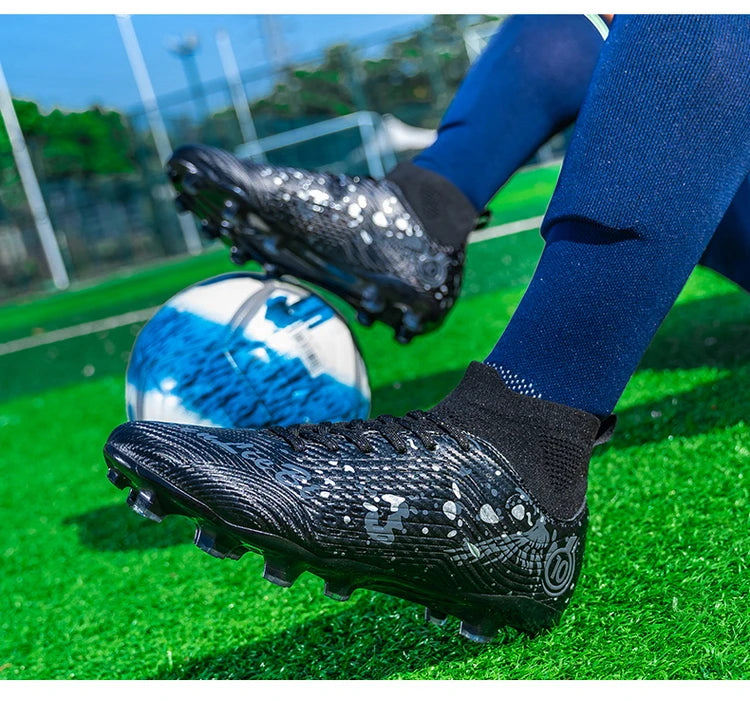 Crampons de Football de haute qualité pour hommes chaussures de Football société garçons bottes de Football enfants chaussures de Football baskets bottes de Football unisexes