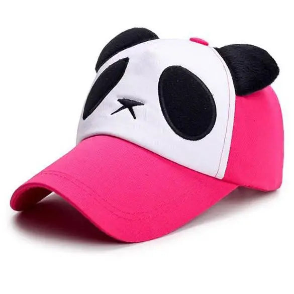 Søde sommer-baseballkasketter med panda-motiv til mænd og kvinder – bomulds-hiphop-snapback-kasketter med solbeskyttelse til drenge og piger – udendørs gorras – dropshipping
