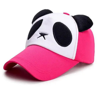 Søde sommer-baseballkasketter med panda-motiv til mænd og kvinder – bomulds-hiphop-snapback-kasketter med solbeskyttelse til drenge og piger – udendørs gorras – dropshipping