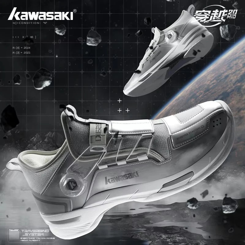 Zapatillas profesionales de bádminton Kawasaki King Series 2.0 para hombre y mujer, deportivas antitorsión originales, zapatillas de tenis para hombre, sneakers A3311