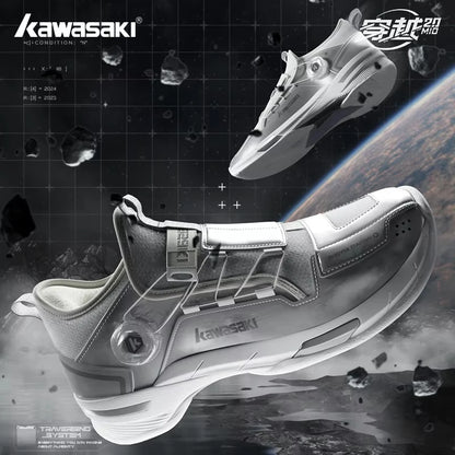 Zapatillas profesionales de bádminton Kawasaki King Series 2.0 para hombre y mujer, deportivas antitorsión originales, zapatillas de tenis para hombre, sneakers A3311