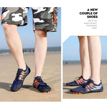 EOCENE Barfuß-Outdoor-Sportschuhe für Herren und Damen, schnell trocknende Aqua-Schuhe für Strand, Schwimmen, Fitness, Waten, Wandern und Radfahren
