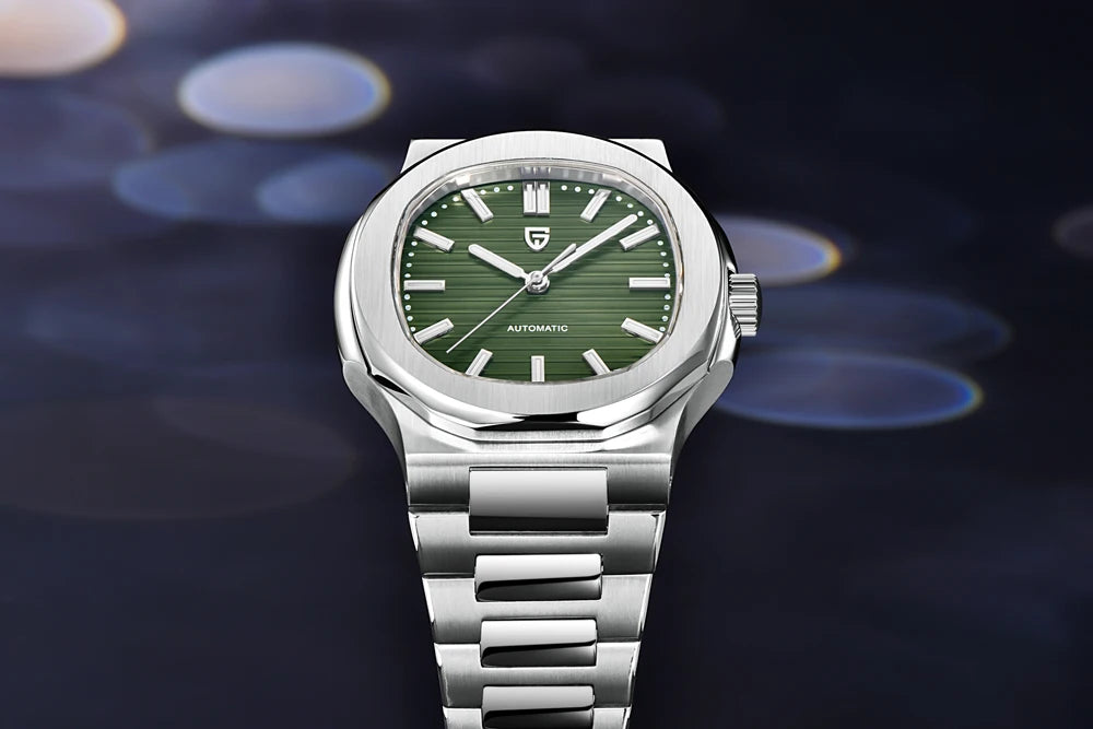 PAGANI DESIGN 2025 New Men's Watches Luxury Automatic Watch For Men Mechanical 40MM WristWatch Stainless Steel AR Sapphire glass