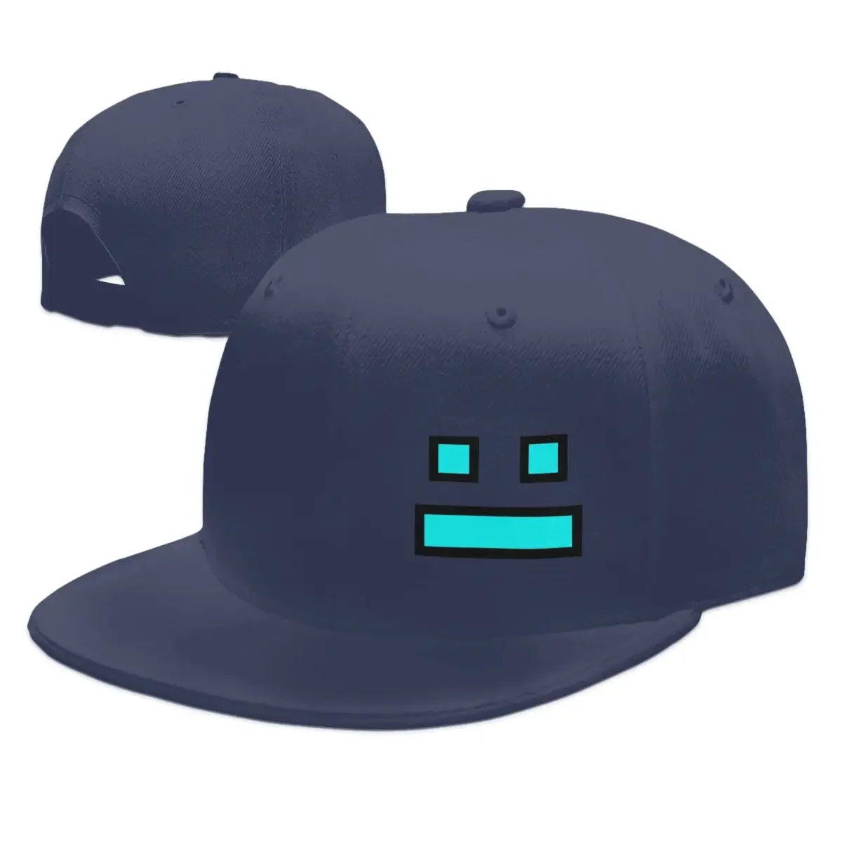 Videoigra Geometry Dash: bejzbolske kapice Snapback za moške in ženske, nastavljive kapice, hip-hop bejzbolske kapice, casquette