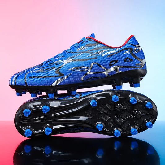 New Men Soccer Shoes Sport Training Football Boots Soft Ultralight Breathable Professional Sneakers Unisex Grass Cleats Match