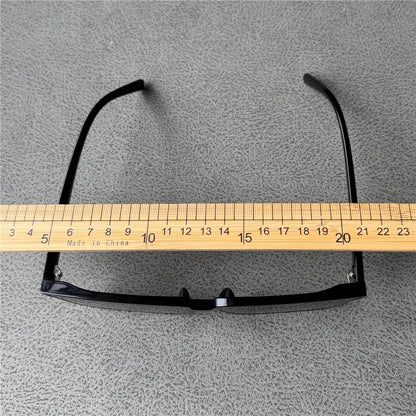 Vazrobe 160 mm oversized solbriller til mænd, polariserede, sorte solbriller til mænd, unisex, store, med bred ramme, XXL-størrelse