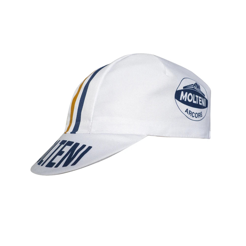 Retro Team Molteni Cycling Cap Breathable Sun Protection Outdoor Sports Hat Unisex