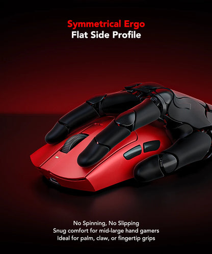 Mysz gamingowa KYSONA Jupiter Series – przewodowa i bezprzewodowa, 8Khz, sensor PAW3950, Bluetooth, 46g, akumulatorowa, sterownik webowy do PC i laptopa