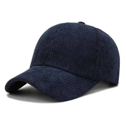 Unisex corduroy baseballpet, verstelbare zonnehoed, hiphop-pet voor heren