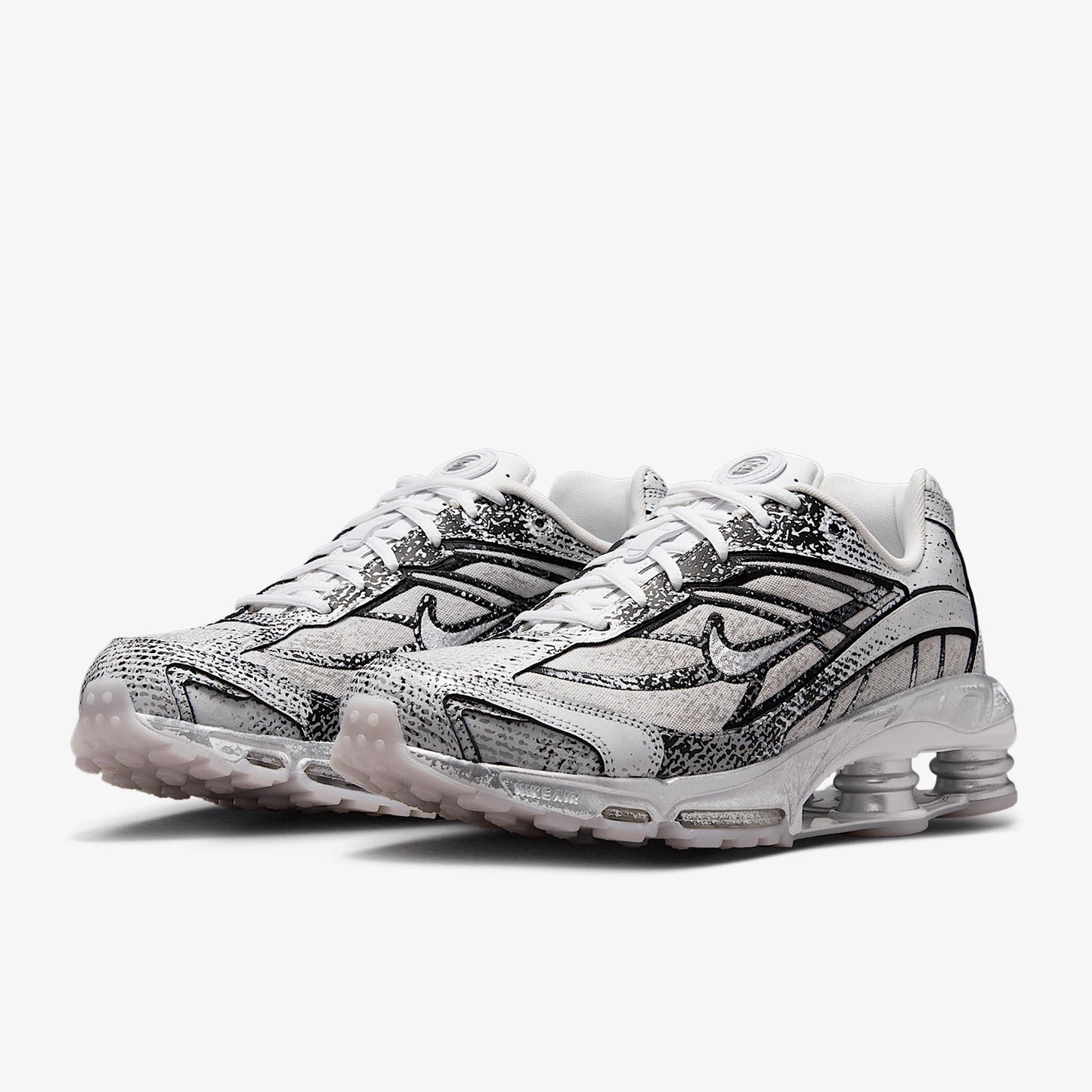 Nike genuine Shox Ride 2 unisex column fashionable shock-absorbing running shoes IB8174-100