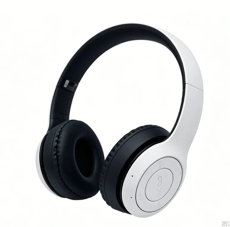 High Fidelity Bluetooth Wireless Headset, Clear Stereo Sound Over Ear Headphones with Built-in HD Mic, Stable Connection