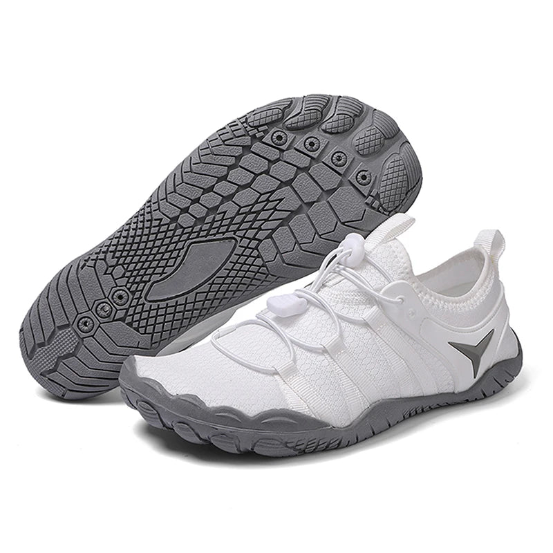 Quick Dry Aqua Shoes for Men Women Breathable Non-slip Water Sneakers Barefoot Soft Sole Wading Footwear for Swimming Beach