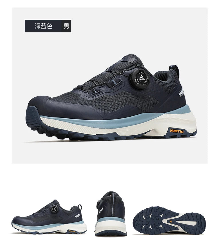 HUMTTO Breathable Trail Running Shoes for Men Black Men's Sports Shoes Cushioning Sneakers Man Luxury Designer Casual Trainers