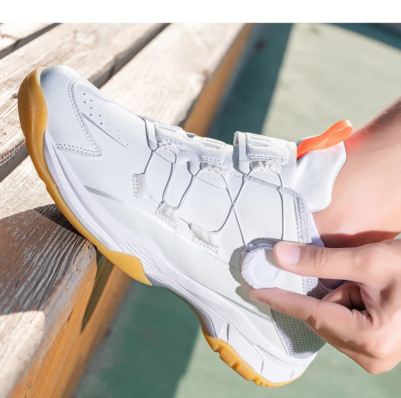 Professional Volleyball Shoes Men's and Women's Fitness Badminton Shoes Youth Table Tennis Training and Competition Sports Shoes