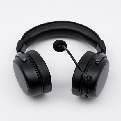 AKKO Verge S9 Gaming-Headset mit Mikrofon – 53mm-Treiber, Quad-Mode Wireless Bluetooth 5.3, 7.1 Surround Sound FPS Pro Gaming-Kopfhörer