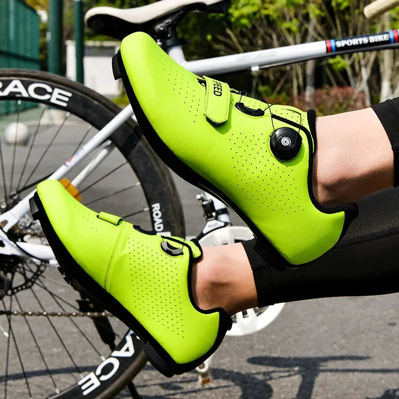 Cycling Sneaker Mtb Road with Sports Speed Bike Shoes  For Men Women Mountain Racing Flat SPD Zapatillas Ciclismo Mtb