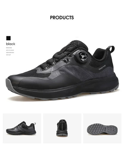 HUMTTO Breathable Trail Running Shoes for Men Black Men's Sports Shoes Cushioning Sneakers Man Luxury Designer Casual Trainers