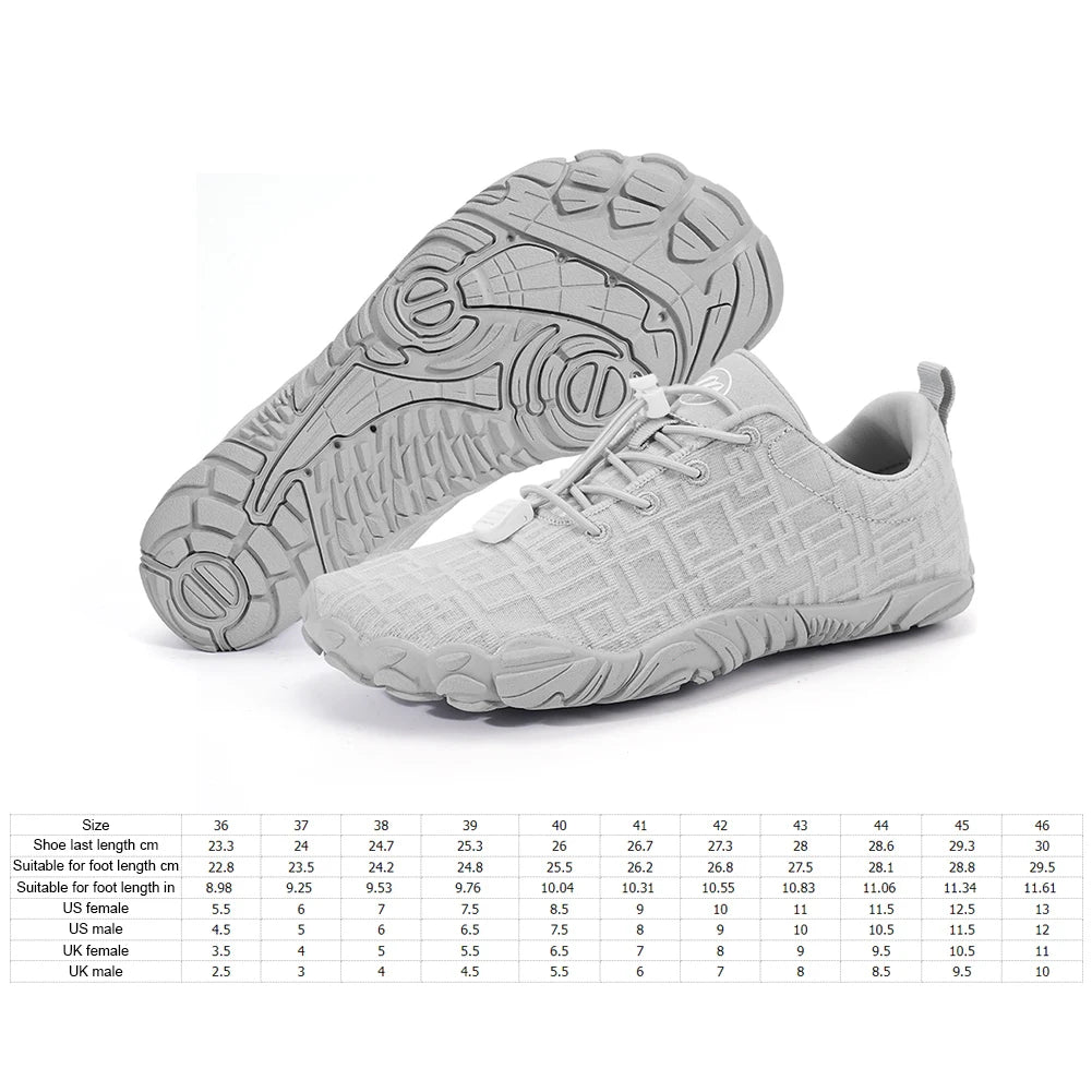 Unisex Water Shoes Quick Drying Lightweight Aqua Shoes Barefoot Beach Shoes Casual Wading Shoes for Water Sports Water Shoes