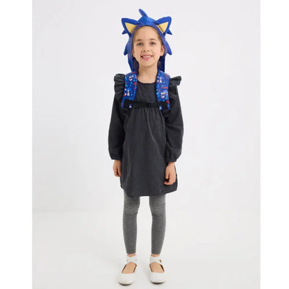 NEW High-quality Original Blue Boy Sonic Children's Backpack Cartoon Stress-relief Bag Hedgehog Anime Stationery Student Gift