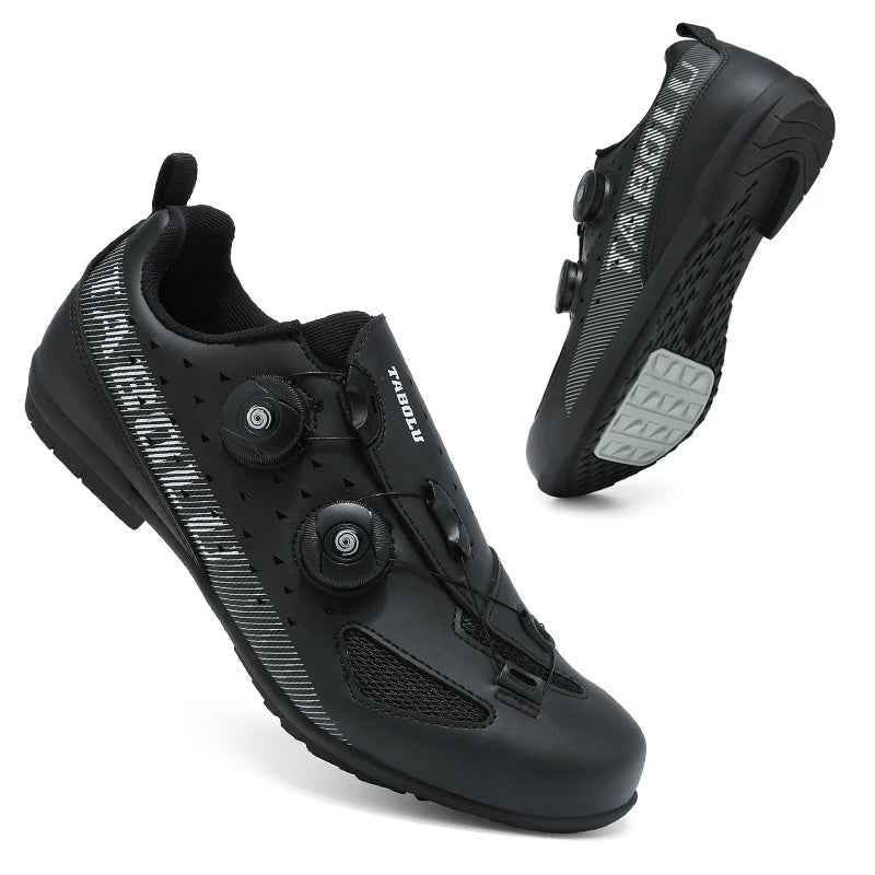 Cycling Sneaker MTB Men Sport Road Bike Boots Flat Racing Speed Sneakers Trail Mountain Bicycle Footwear Spd Pedal Cycling Shoes
