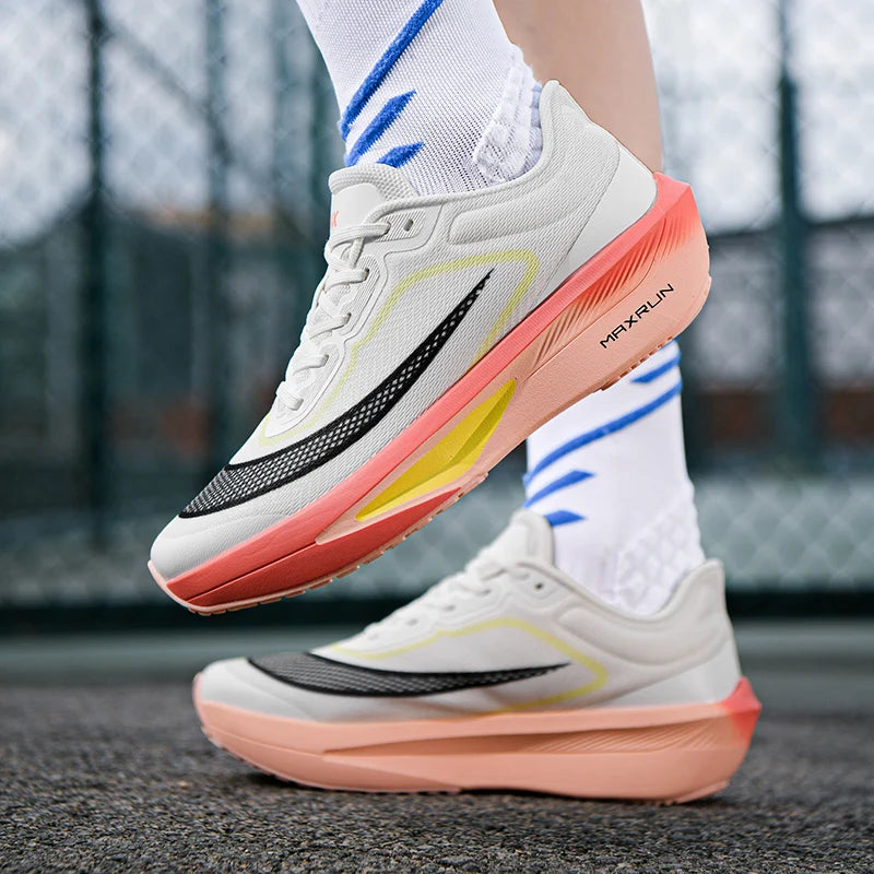 Men's Running Shoes Autumn Breathable Marathon Professional Lightweight Sneakers Flat Comfortable Casual Tennis Shoes