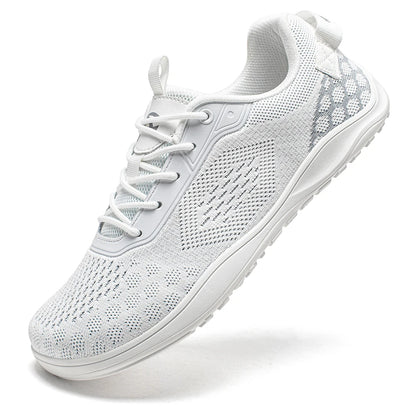 HOBIBEAR Knit Barefoot Shoes Unisex Zero Drop Wide Toe Sneaker Minimalist Breathable Causal Walking Shoes