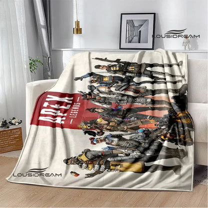 3D Games Apex Legends Printed Blankets Fashion Warm Blanket Soft And Comfortable Blanket Home Travel Blanket Birthday Gift