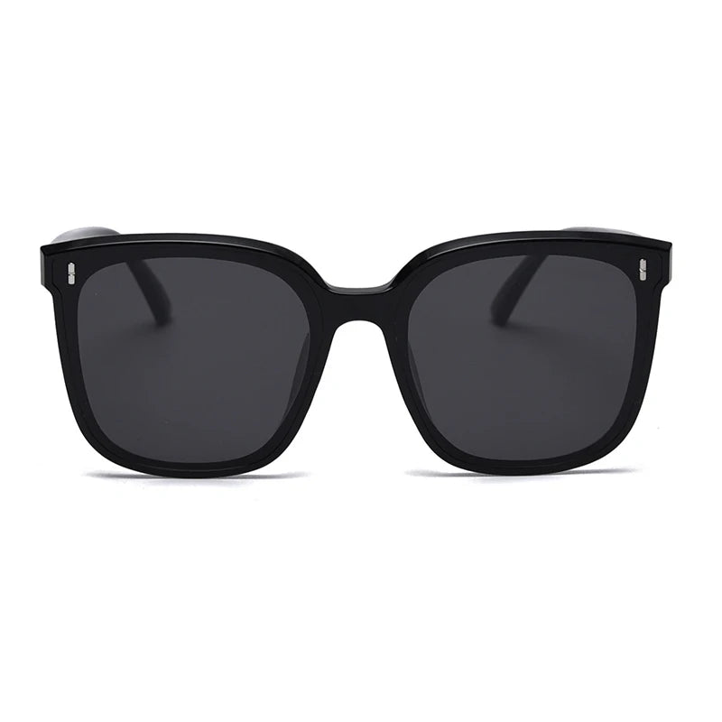 New Big Frame Sunglasses for Women Fashion Square Too Glasses Ladies Glasses Outdoor Sunshade Mirror for Men