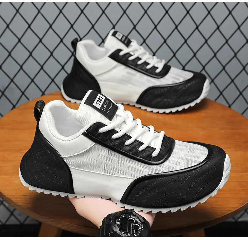 Markenschutz 2026 neue leichte, rutschfeste, atmungsaktive und verschleißfeste Herren-Laufschuhe – sportlich, modisch, vielseitig, lässig