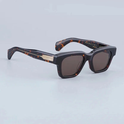 JMM Fellini Sunglasses Square High Quality High Street Punk Uv400 Men and Women Eyeglasses for Optical Prescripiton with Case