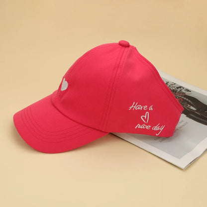 Hot High Ponytail Kids Hat Baseball Cap For Girls Boys Travel Sun Hat Adjustable Children Peaked Caps Hollow Back Ponytail Caps
