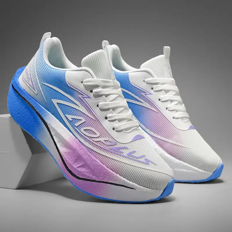 2026 Air Cushion Jogging Running Shoes Carbon Plate Marathon Men's Sports Breathable Lightweight Women's Non-Slip Sneakers