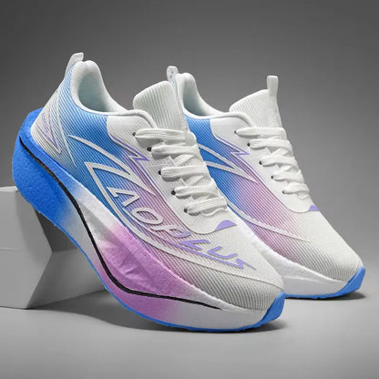 2026 Air Cushion Jogging Running Shoes Carbon Plate Marathon Men's Sports Breathable Lightweight Women's Non-Slip Sneakers