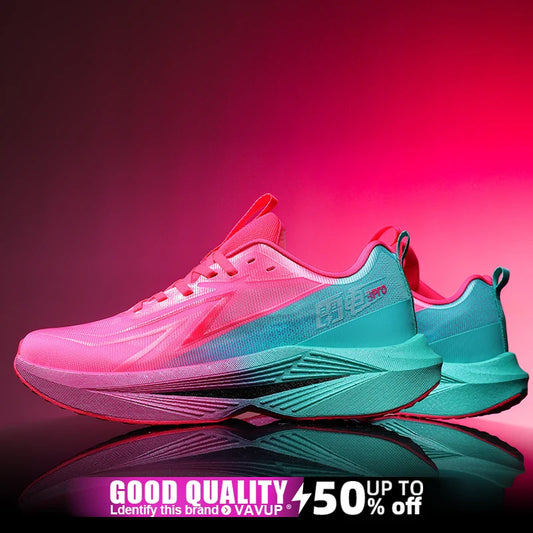 Marathon Men Running Shoes Sports Speciality Breathable Lightweight Women's Athletic Nonskid Carbon Board Comfortable Sneakers