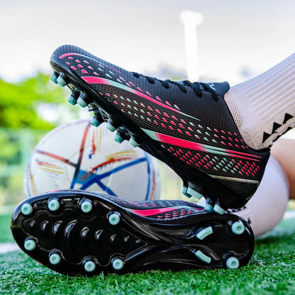 Nouvelles chaussures de football pour hommes, crampons antidérapants, baskets d'entraînement pour adultes, chaussures de football de haute qualité, baskets unisexes pour garçons, livraison directe