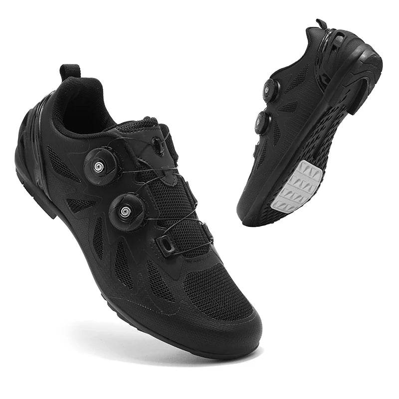 Men Non Locking Mountain Bike Shoes Without Cleats Road Bicycle Rb Speed Non Cleat Cycling Shoes Sneaker Flat Pedal Mtb Women