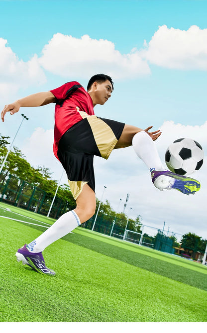 New Men's Football Boots Non Slip Comfortable Soccer Shoes Turf Ultralight Fg Grass Cleats Futsal Sport Indoor Adult Non-Slip