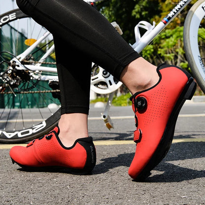 Cycling Sneaker Mtb Road with Sports Speed Bike Shoes  For Men Women Mountain Racing Flat SPD Zapatillas Ciclismo Mtb