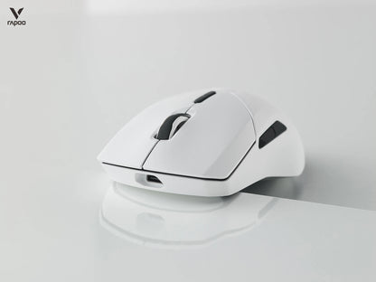 Ratón gaming inalámbrico Rapoo VT9PRO PAW3398 68g, con cable, programable, ergonómico, 26000DPI, recargable Type C, accesorio para PC gamer