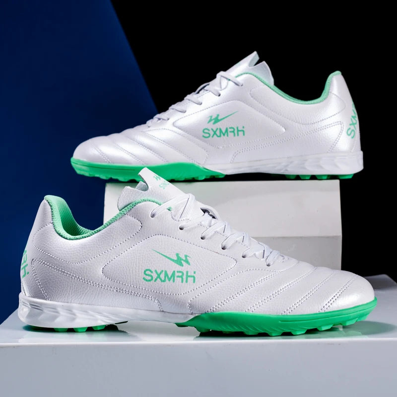 Double Star Men's Genuine TF Turf Soccer Shoes, for Primary School Students, Teenagers, Adults & Kids, Professional Training and Match